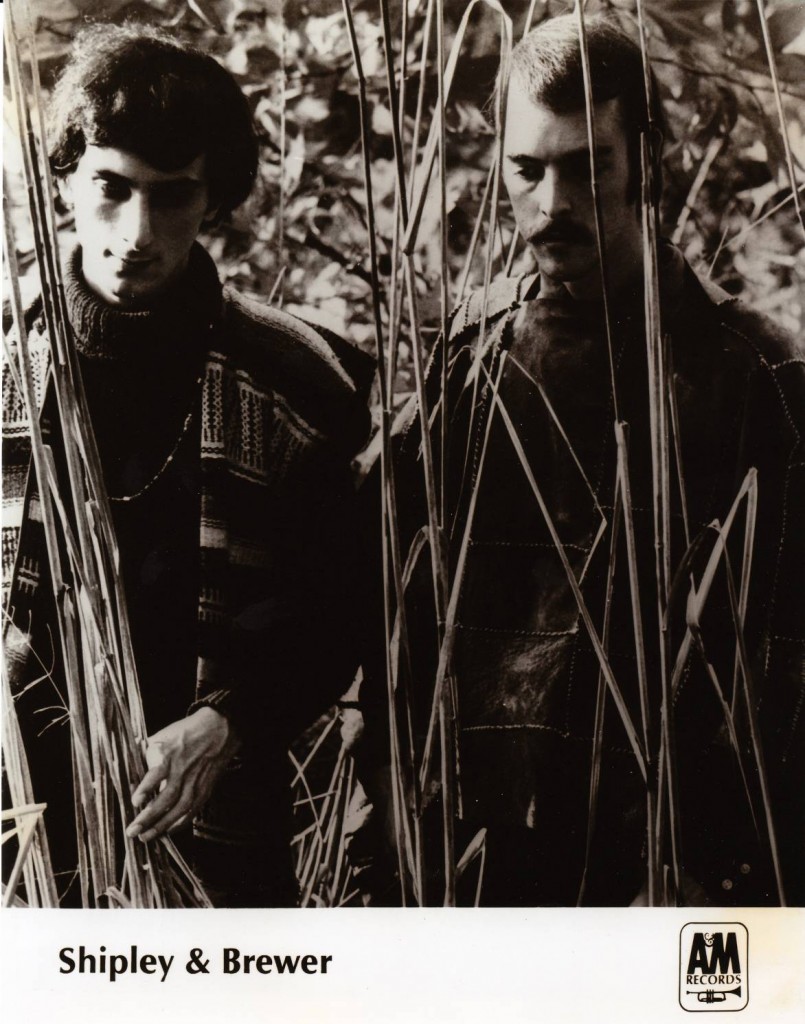 Brewer and Shipley A&M Records Promotional Picture (Tom Shipley left and Mike Brewer right) (used with kind permission of Steve Alexander)