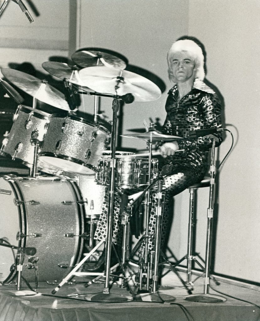 Woody Woodmansey by Mick Rock