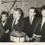 The Valkeries Mid 1965, left to right. Dennis Golding, Barney Barnes, Ken Fisher, Alan Wakenell, Stuart Heath (from Alan Wakenell)