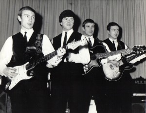 The Sassenachs, left to right: Eddie Eager, Norman McGarry, Danny Shiret and Chris Maskell