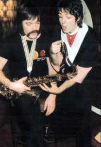 Howie Casey and Paul McCartney