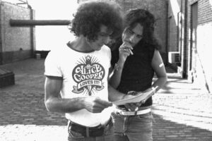 David Libert and Alice Cooper