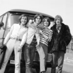 Mapleoak, Denmark May 1969, Left to right: Mick Cook, Stan Endersby, Pete Quaife and Marty Fisher