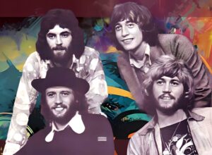 The Bee Gees including Geoff Bridgford