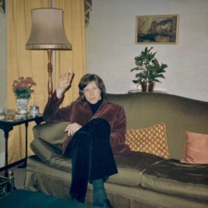 Nick Drake, Christmas 1967, at his family home. just after his Roundhouse gig (Reproduced by permission of Bryter Music – The Estate Of Nick Drake)