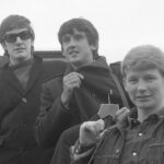 The Searchers, 1965. Left to right: Mike Pender, Chris Curtis, Frank Allen, John McNally (Credit: Jack de Nijs for Anefo - Nationaal Archief)