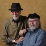 Tom Paxton and John McCutcheon (photo credit: Michael G. Stewart)