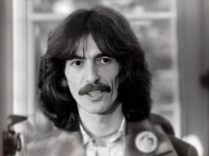 George Harrison, Oval Office, December 1974, AI edited