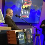 Jason Barnard and Philip Norman at The CAT Club 25 April 2024 (Photo by Rev Reynolds)