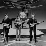 McCartney, Harrison, Lennon, and Nicol in the Netherlands on 5 June 1964 (Creative commons: Beeld en Geluidwiki - Gallery: The Beatles)