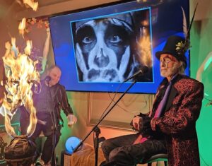 Arthur Brown - 24th October 2024 in the Pigeon Loft at The Robin Hood, Pontefract, West Yorkshire.
