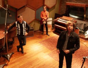 Sidewalk Society. Left to right: Jerry Buszek, Dan Lawrence and Dan West