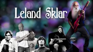 Leland Sklar montage (Credit for Leland photo - Jay Gilbert & Chris Schmitt)