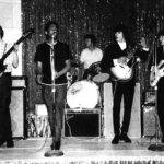 Mynah Birds, summer 1965, L-R: Bruce Palmer, Rick James, Rickman Mason, John Taylor and Tom Morgan (credit: Tom Morgan/Rickman Mason)