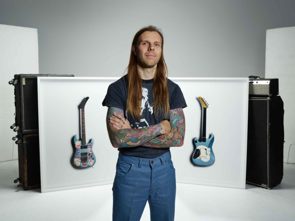 
Kane Hibberd with 101 Tom Morello