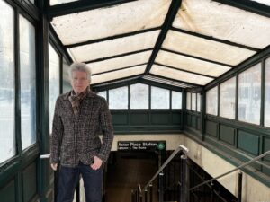 Edward Rogers at Astor Place Tube Stop