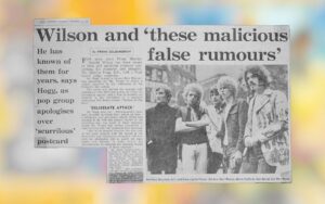 Tony Secunda - The Move - Harold Wilson - Daily Express