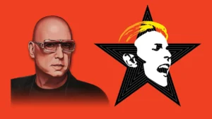 Mike Garson and David Bowie