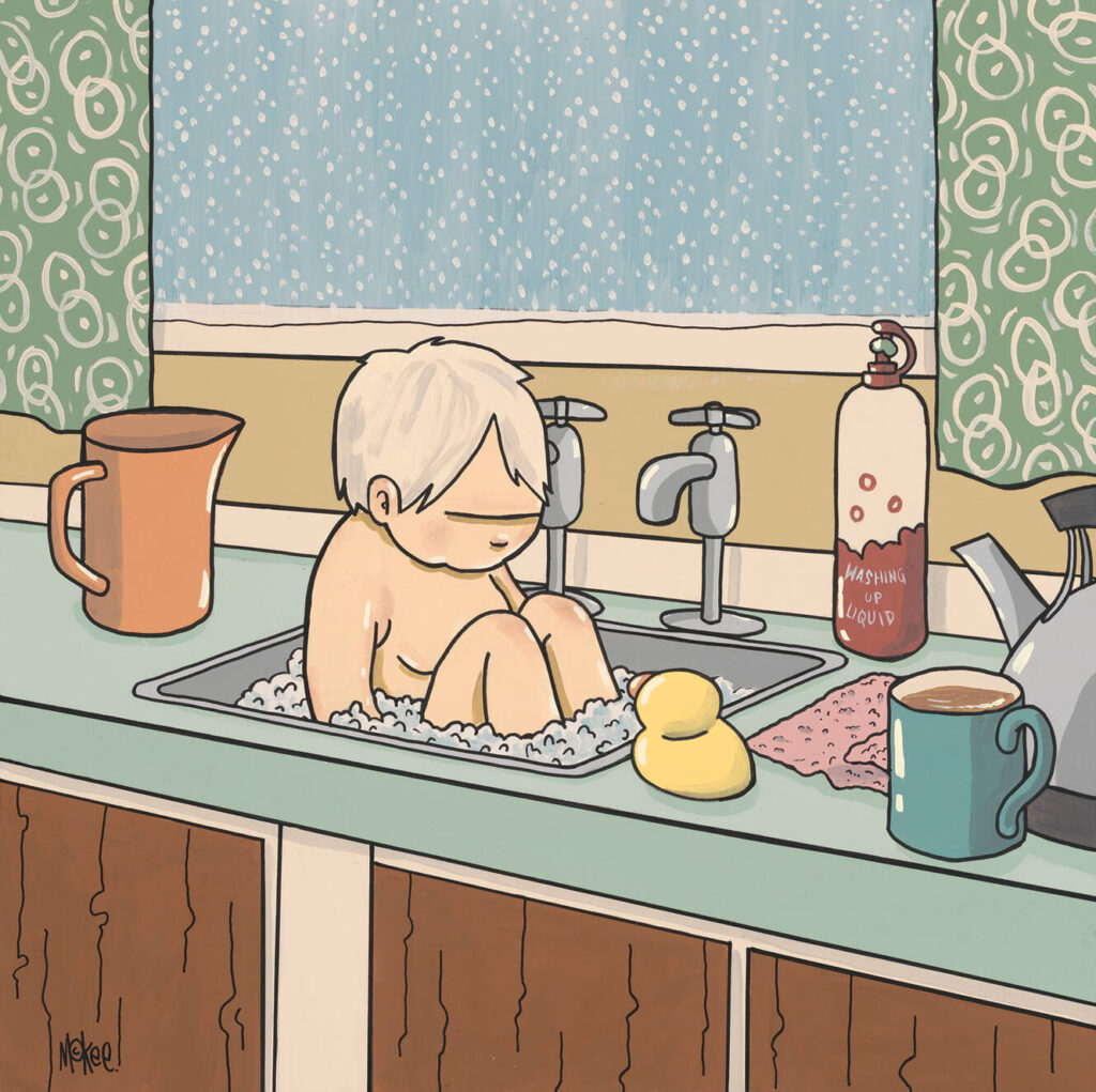 Bath Time by Pete McKee