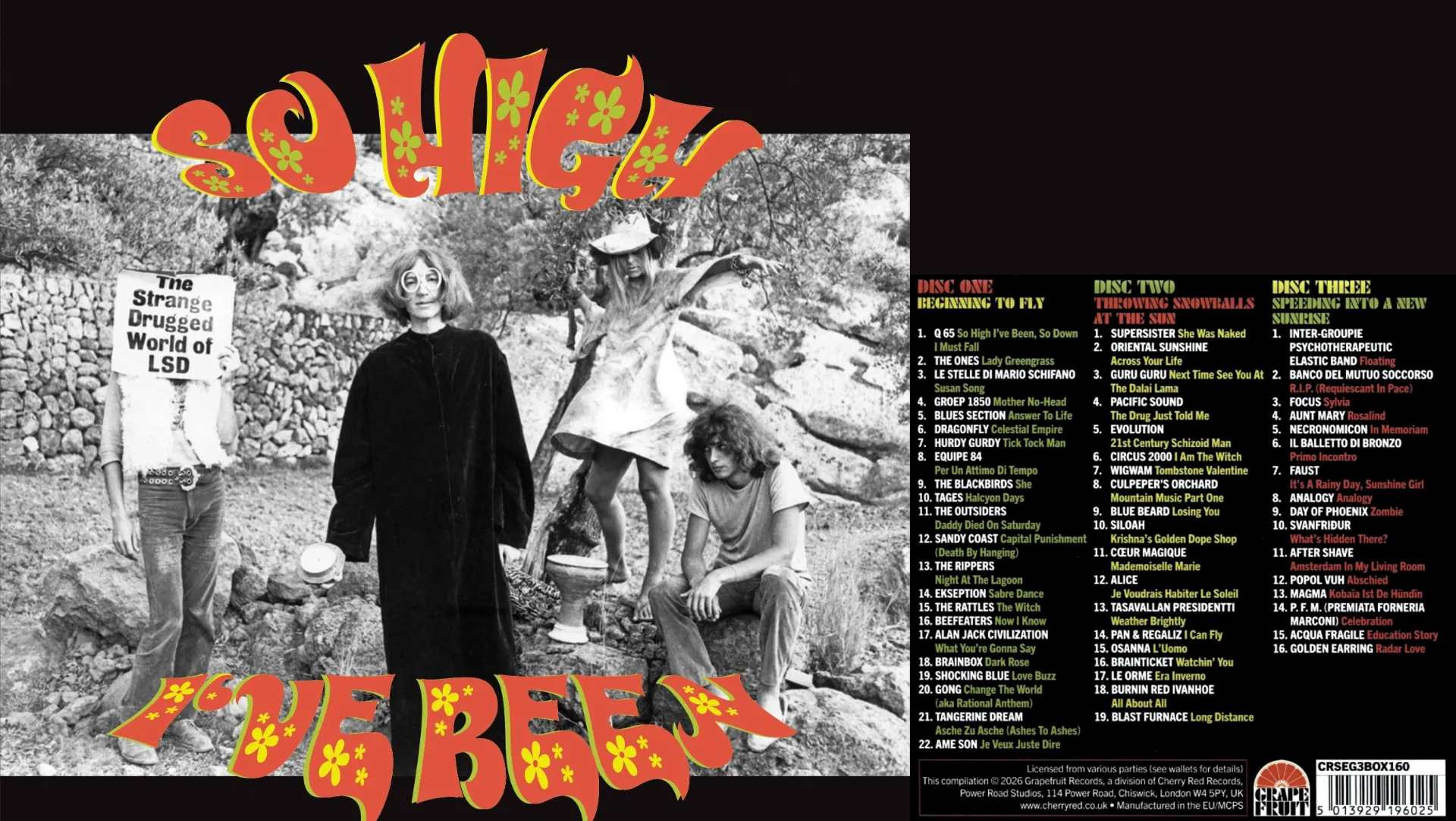 So High I've Been - A European Rock Anthology 1967-1973