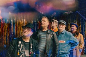 Cult Figures (Left to Right: Lee McFadden, Steve May, Stuarrt Hilton, Fraser Gillespie, Jon Hodgson by Bridie Main)