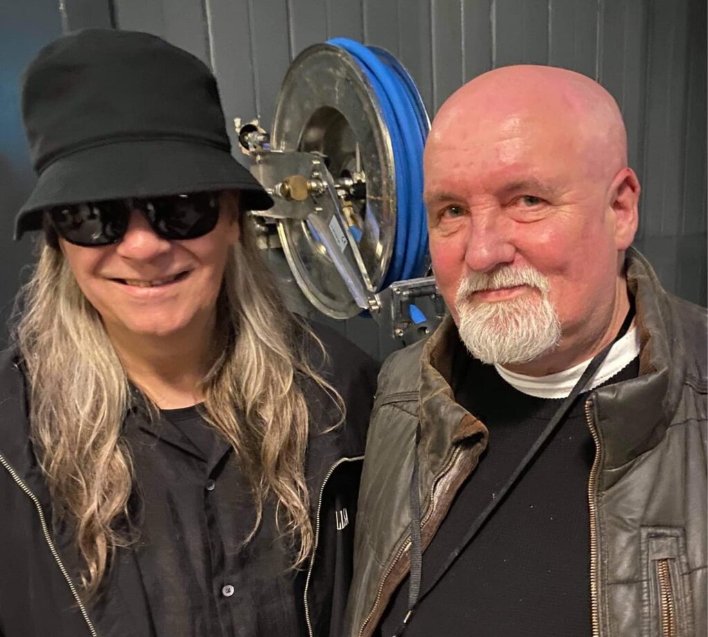 Andy Taylor and Steve Thompson at Andy's NCLE show