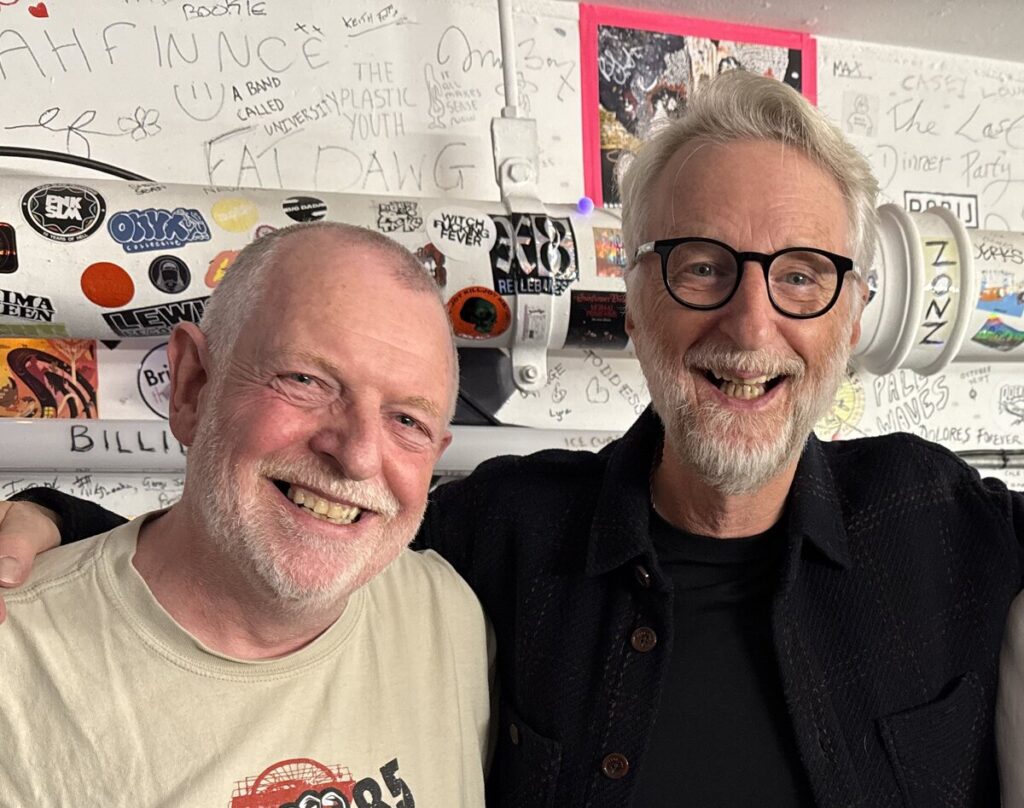 Richard Houghton and Billy Bragg