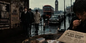 1960s London Gambling AI generated picture
