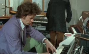 John Barham on harmonium on an early take of Imagine - Ascot May 1971