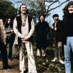 Quintessence - London. Phil/Shiva 2nd from left. Colourised (original from Singsong)
