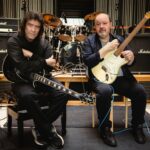 Steve Hackett and Steve Rothery (credit: Anne-Marie Forker)