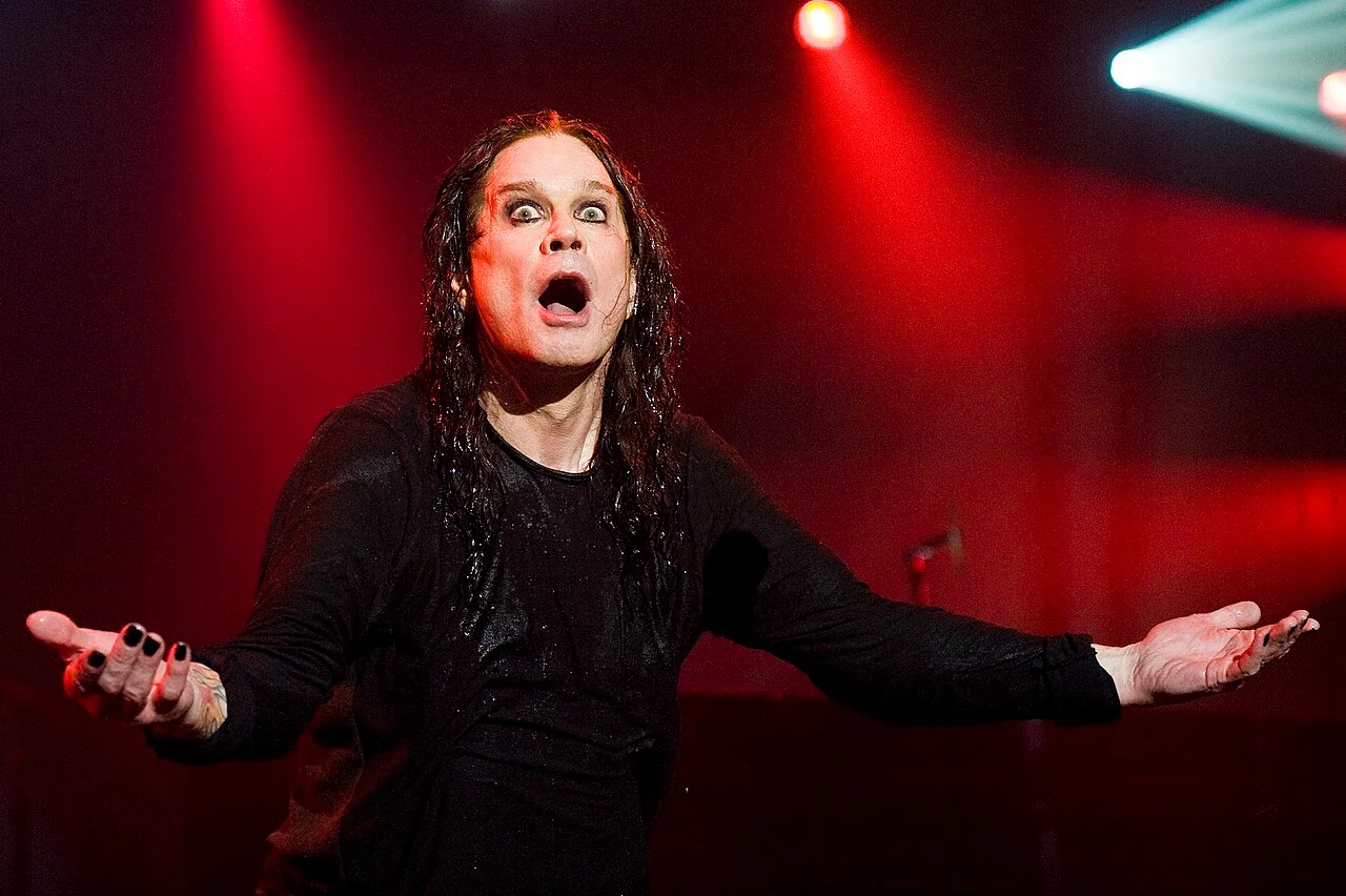 Ozzy Osbourne at Blizzcon, 2009 (Wiki ref - this image was originally posted to Flickr by Morten Skovgaard at https://flickr.com/photos/19407337@N00/3856779039. It was reviewed on 15 February 2023 by FlickreviewR 2 and was confirmed to be licensed under the terms of the cc-by-2.0.)