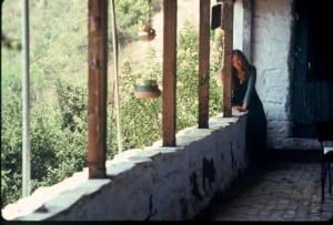 Marianne Segal at Topanga Canyon, taken during the Jade tour, USA 1972. (Used with permission)