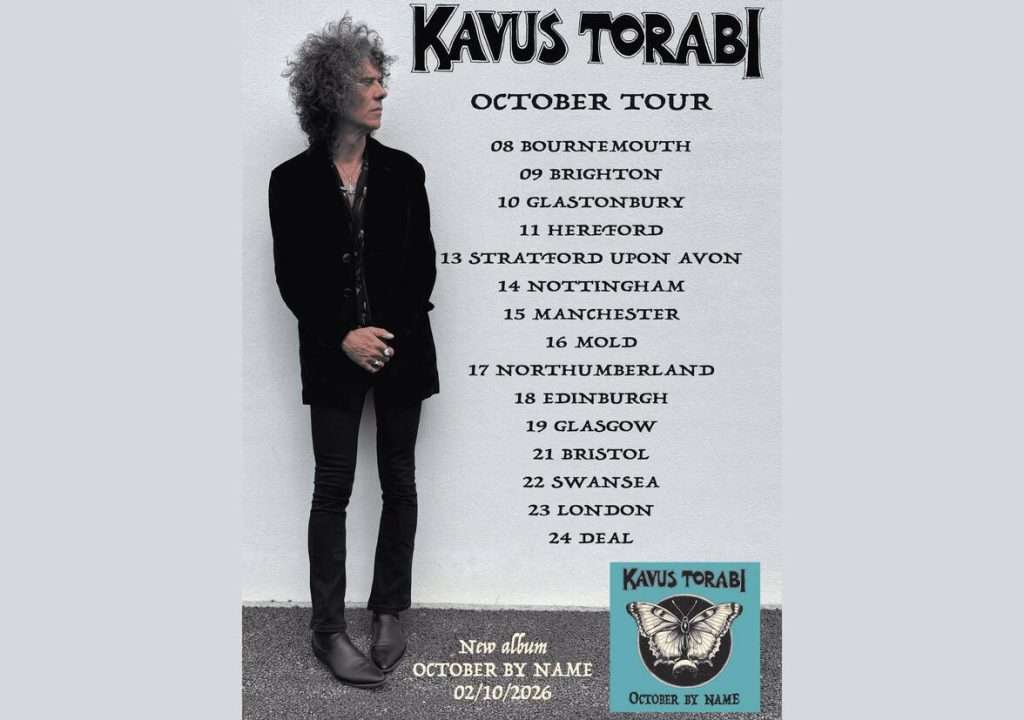 Kavus Torabi, October 2026 UK Tour